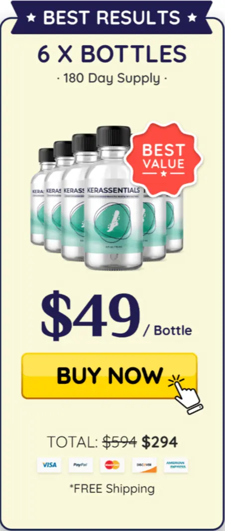 Kerassentials best offer package price